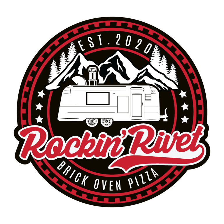 Rockin' Rivet Pizza logo