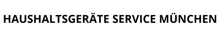 Haushaltsgeräte Service München logo