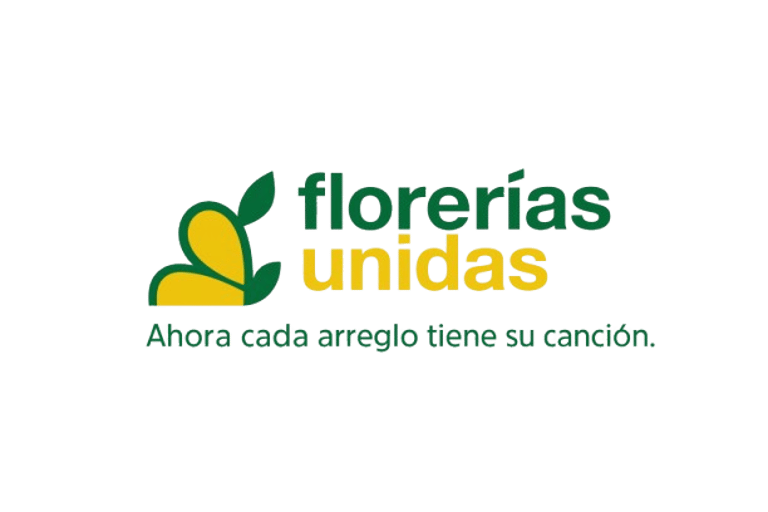 Floresrias Unidas Canciones que florecen logo