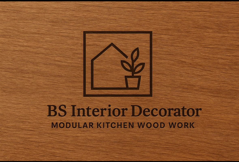 Bhimraj suthar Interior and Moduler Kitchen Wood work logo
