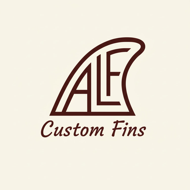 ALF Custom Fins logo