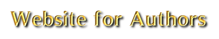 Website for Authors logo