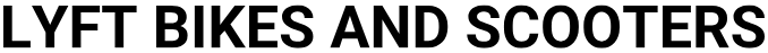 LYFT BIKES AND SCOOTERS logo