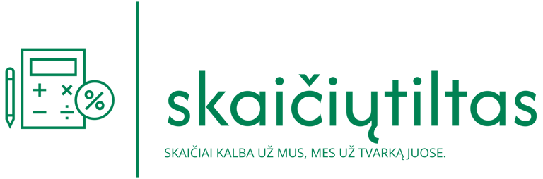 Skaičių tiltas – aiški apskaita pradedančiam ir augančiam verslui logo