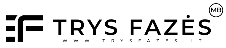 MB "Trys fazės" logo