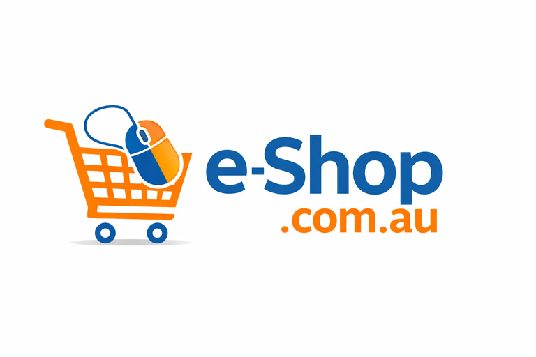 e-shop.com.au Domain Sale logo