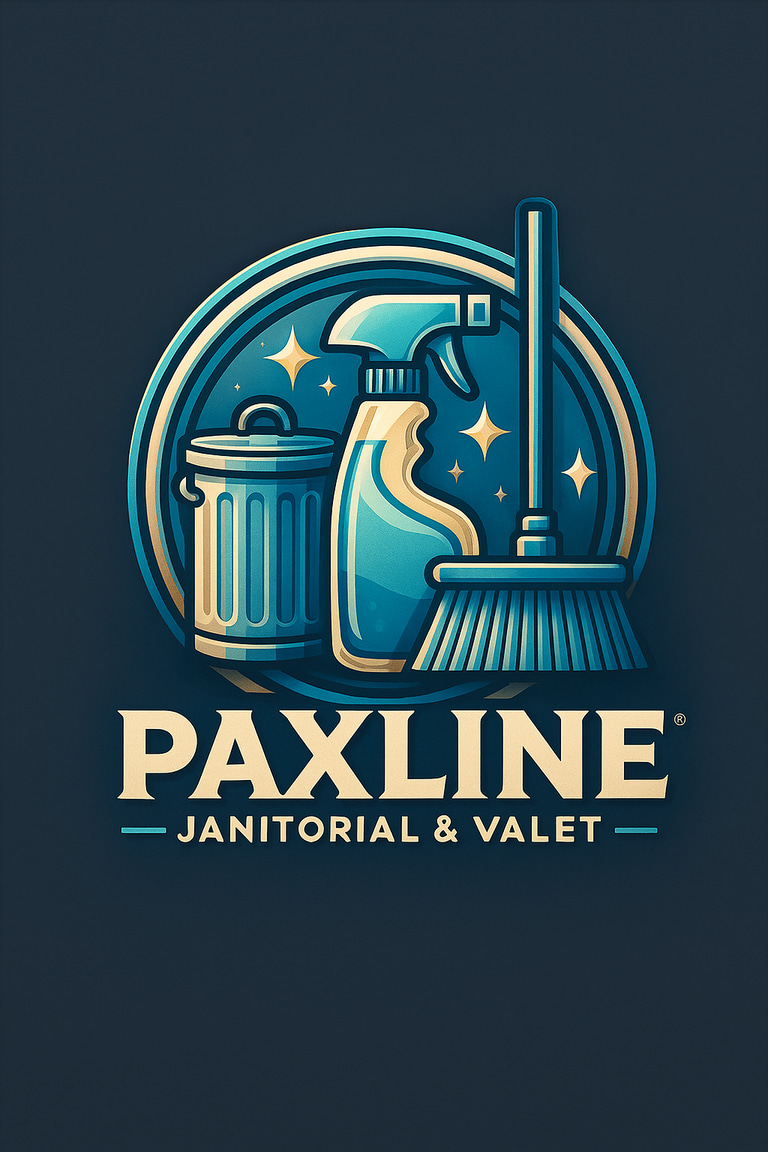 Paxline Janitorial & Valet logo