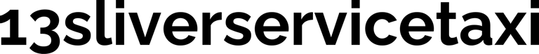 13sliverservicetaxi logo