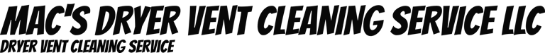 MAC'S DRYER VENT CLEANING SERVICE LLC logo
