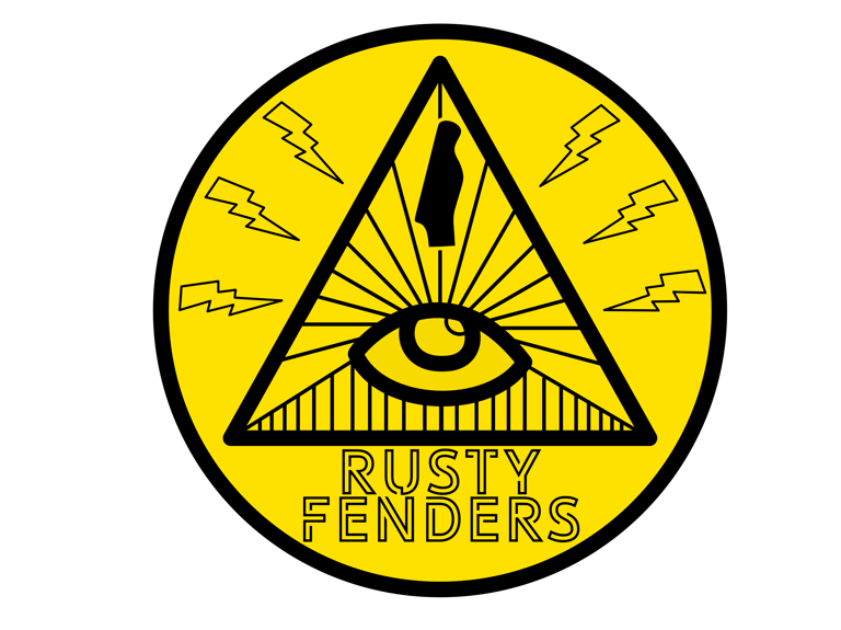 The Rusty Fenders  logo