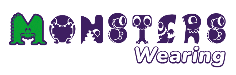 Monsters wearing logo
