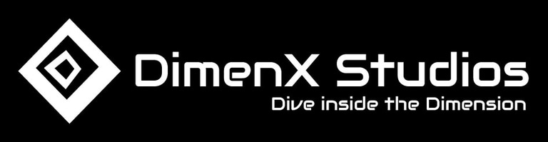 DimenX Studios logo