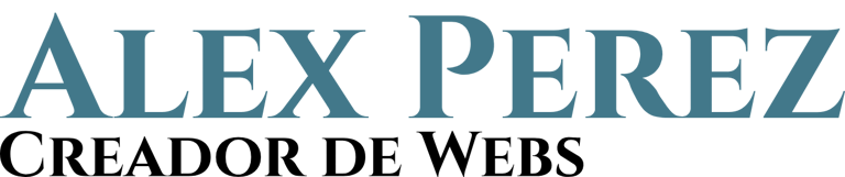 Alex Pérez – Creador de Páginas Web logo