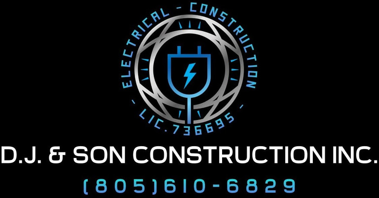 D.J. and Son Construction logo