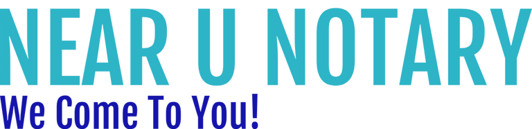 NEAR U NOTARY logo