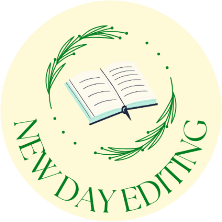 New Day Editing logo