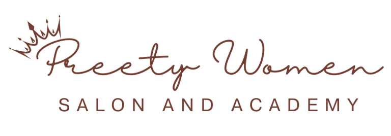 pretty woman salon academy logo