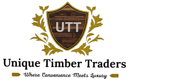 Unique timber traders logo