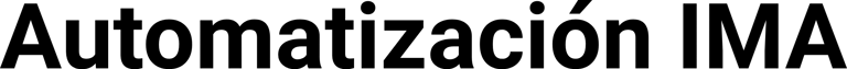Automatización IMA logo