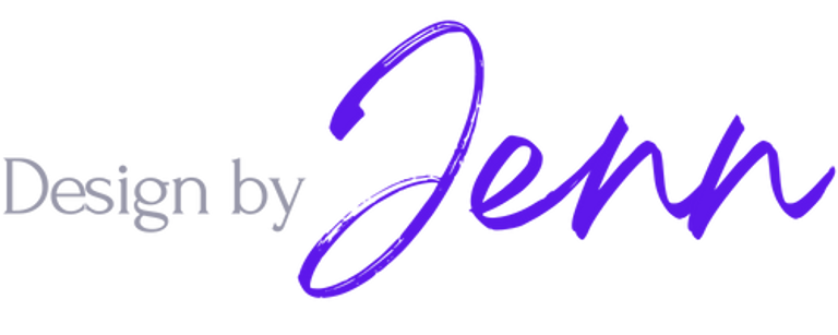 Design by jenn logo
