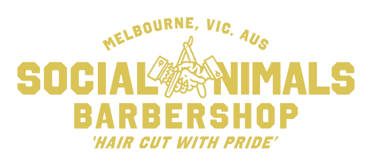 Social Animals Barbershop logo