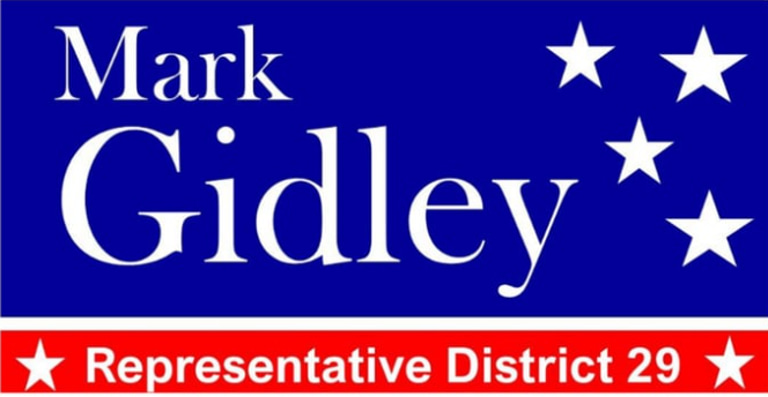 State Representative Mark Gidley, District 29 logo