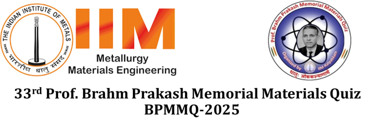 33rd Prof. Brahm Prakash Memorial Materials Quiz logo