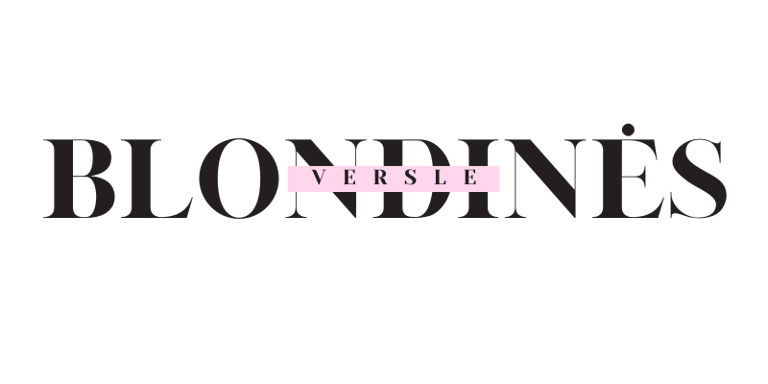 Blondinės Versle logo