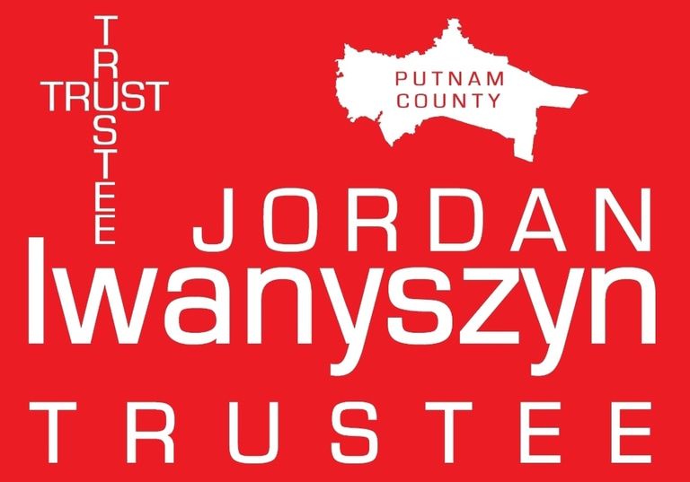 Jordan Iwanyszyn for Putnam County Trustee logo