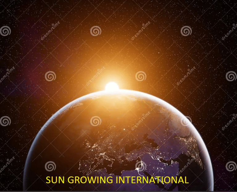 SUN GROWING logo