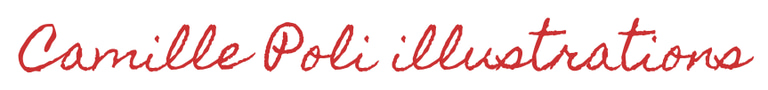 Camille Poli illustrations logo