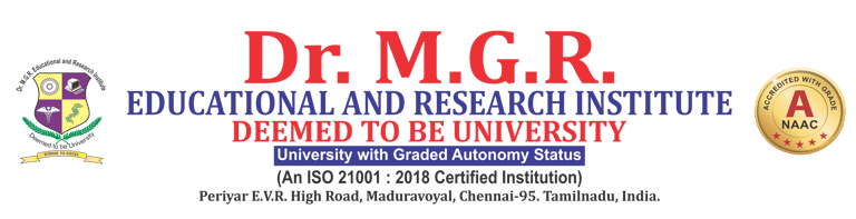 Dr MGR Educational And Research Institute logo