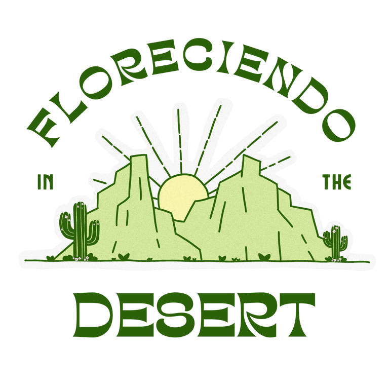 Floreciendo in the Desert Photography logo