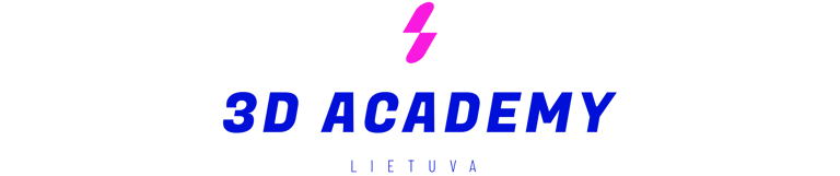 3D Academy Lietuva. logo