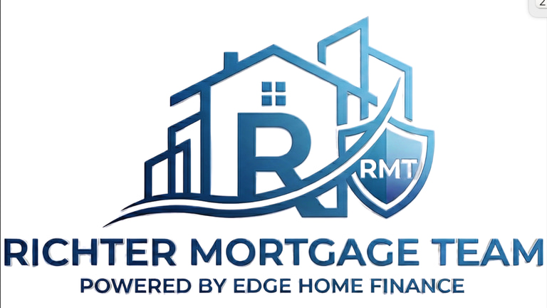 The Richter Mortgage Team powered by Edge Home Finance logo