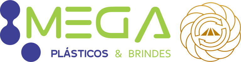 Mega Plásticos e Brindes logo