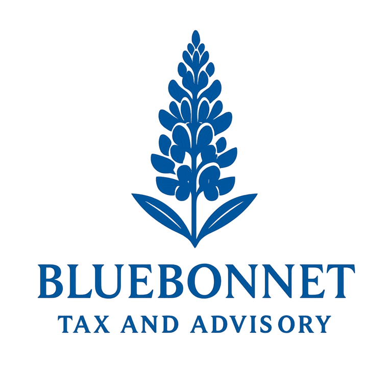 Bluebonnet Tax and Advisory logo