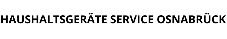 Haushaltsgeräte Service Osnabrück logo
