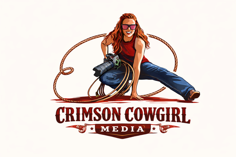Crimson Cowgirl Media logo