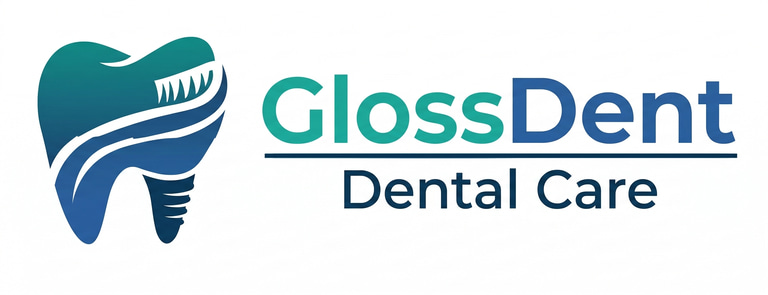 GlossDent Dental Care logo