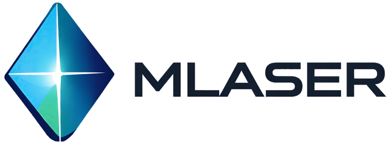 MLaser logo
