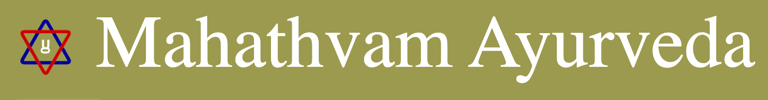 Mahathvam Ayurveda logo