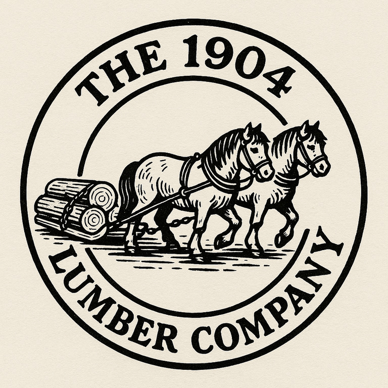 The 1904 Lumber Company logo
