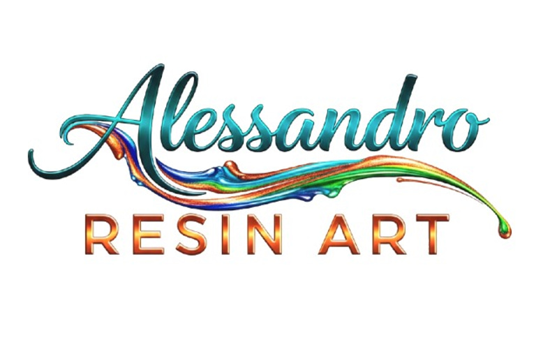 Alessandro_resin_art logo