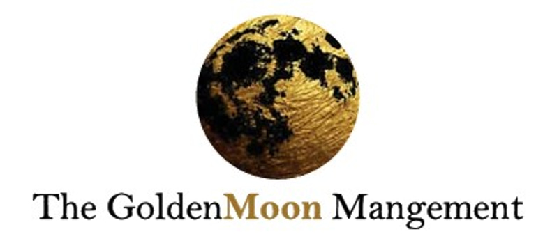 The GoldenMoon Management logo