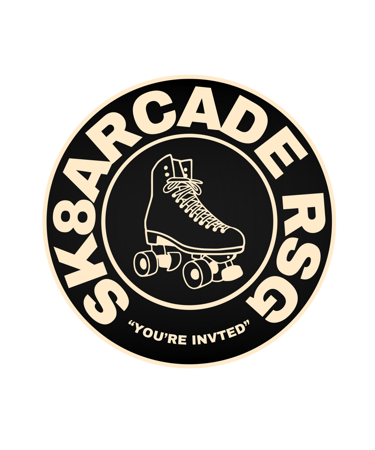 SK8ARCADE Roller Skating logo