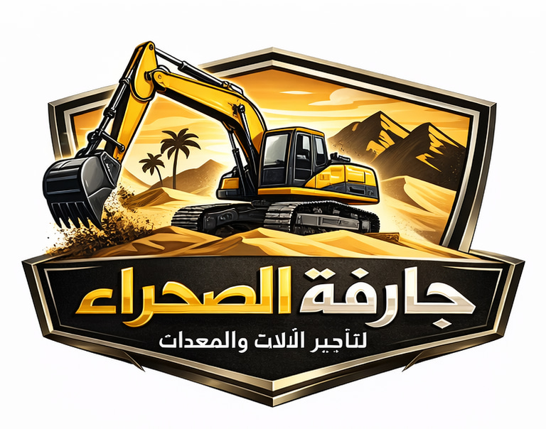 Rental heavy equipments company logo