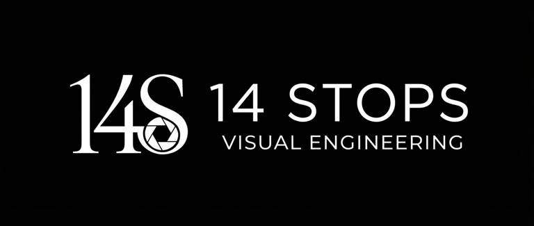 14 stops, the pinnacle of visual engineering logo