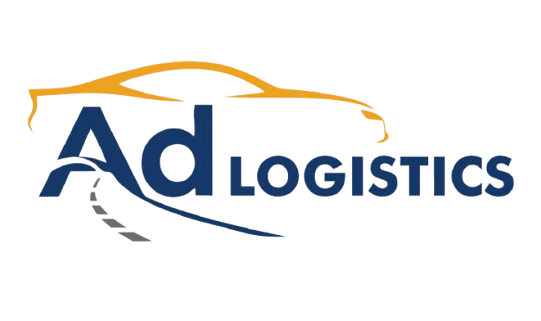 Ad logistics A car rental service logo