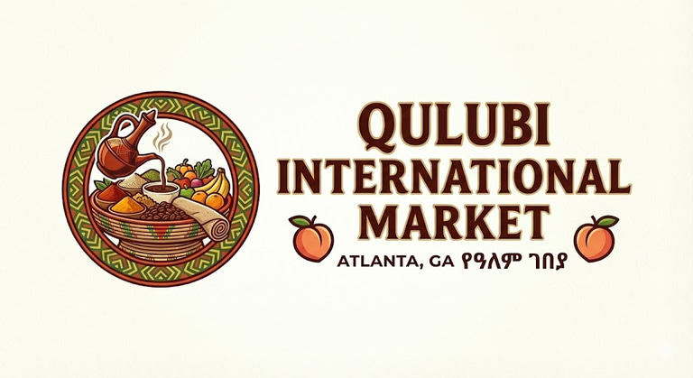 QULUBI INTERNATIONAL MARKET logo